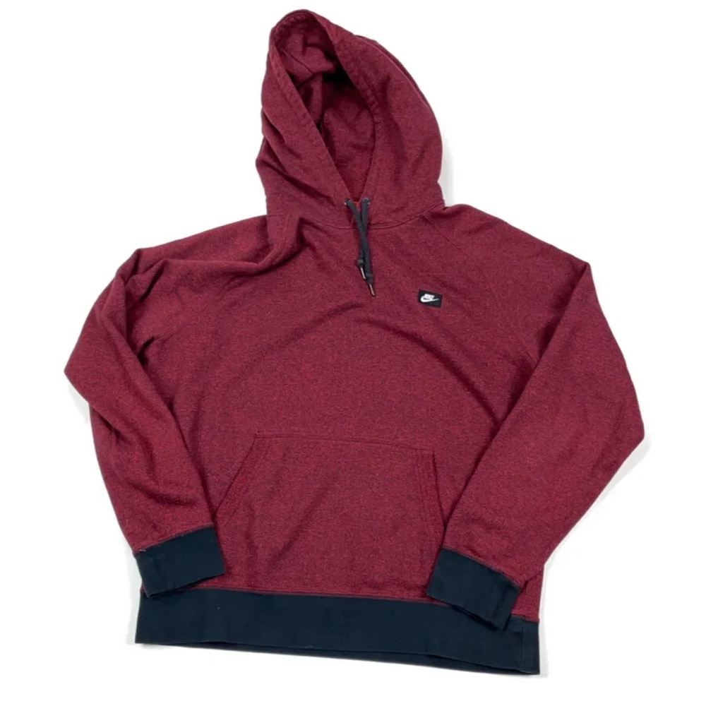 Nike Dark Red Hoodie w/ Black Trim